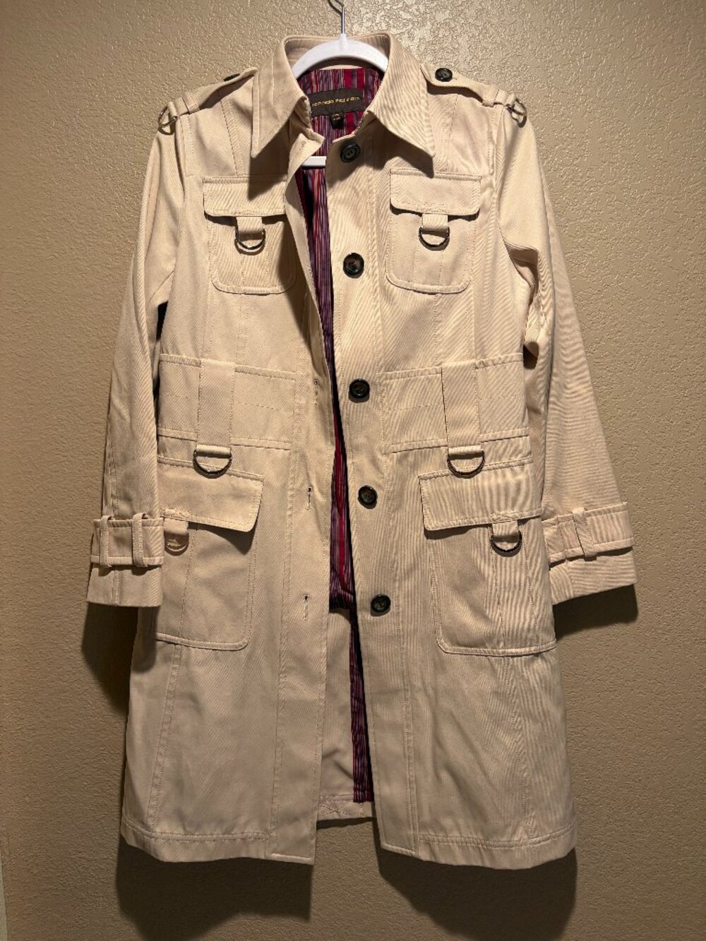 Ronaldo Eichhorn Tan Trench Coat Classic Outerwear